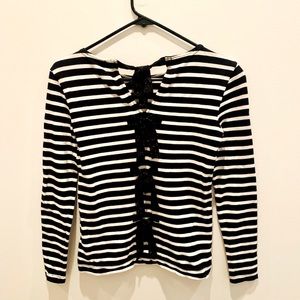 J.Crew Top with Back Details